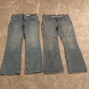 Awesome vintage jeans bundle!  2 pair of Signature by Levi Strauss & Co.